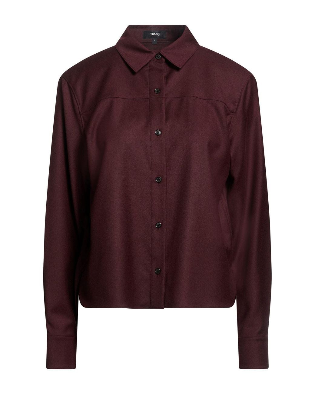 Theory Purple Hemd