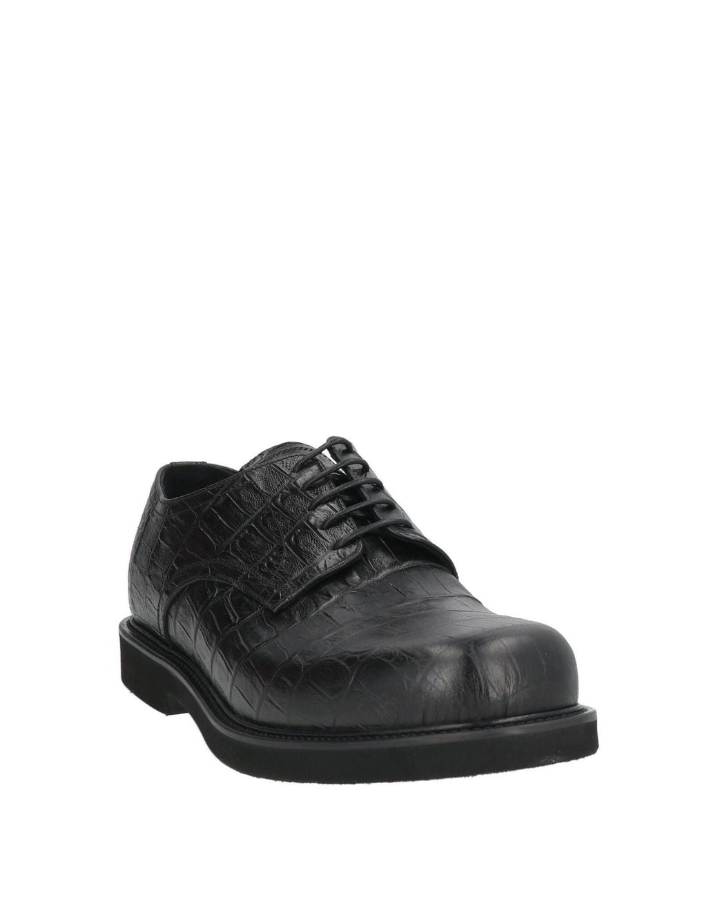 Giovanni Conti Gray Lace-Up Shoes Leather for men