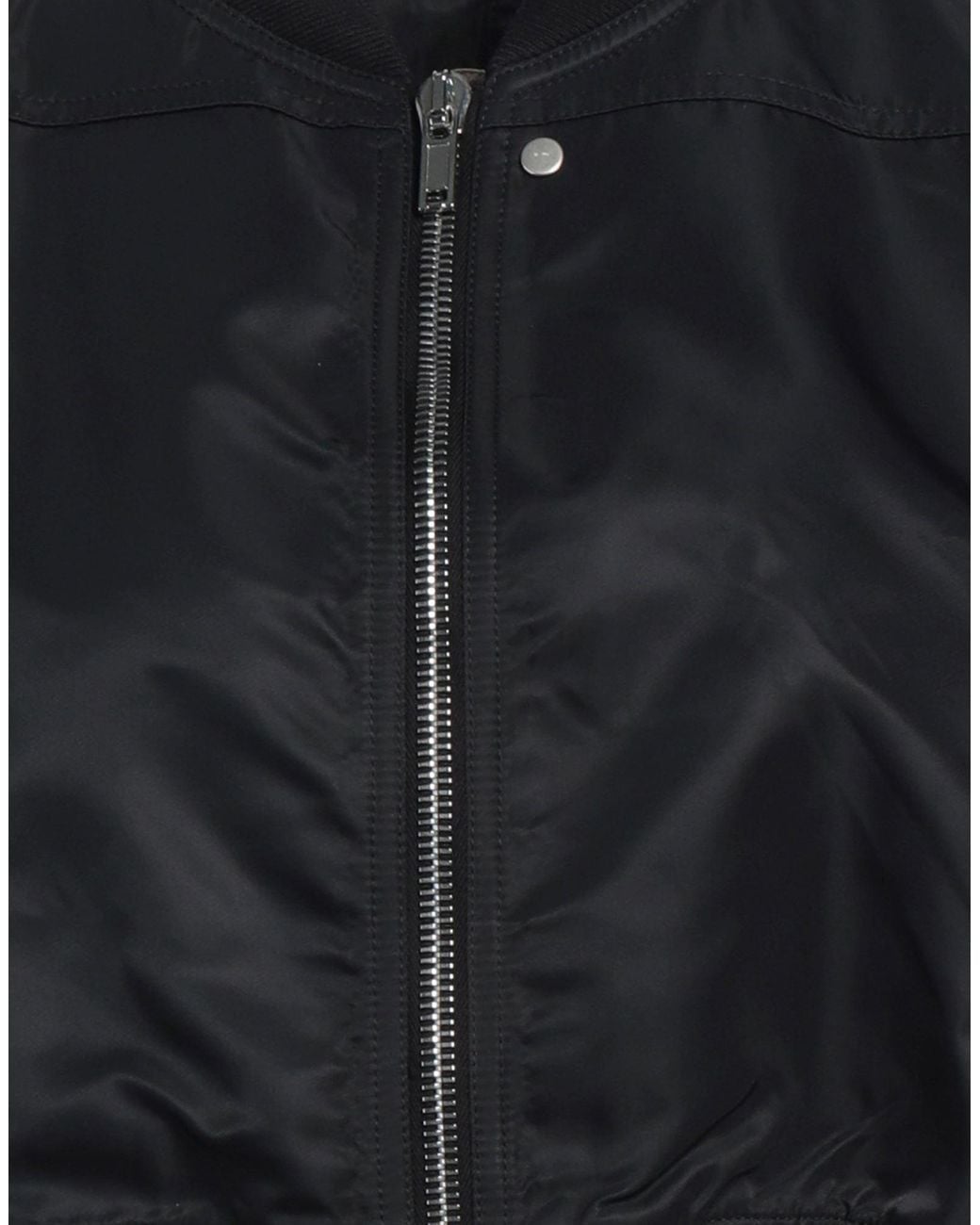 Rick Owens Blue Jacket Nylon, Cotton