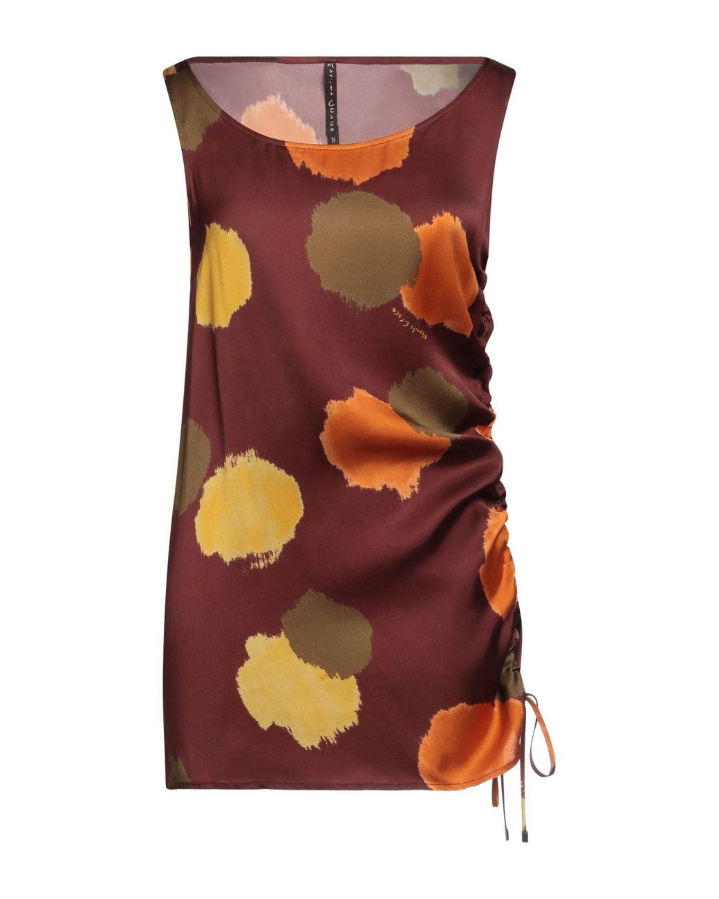 Manila Grace Red Mini Dress