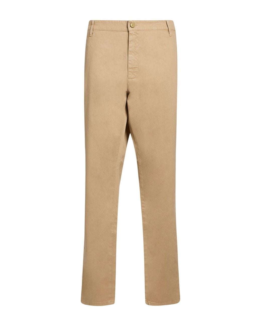 Jeckerson Natural Sand Pants Cotton, Elastane for men