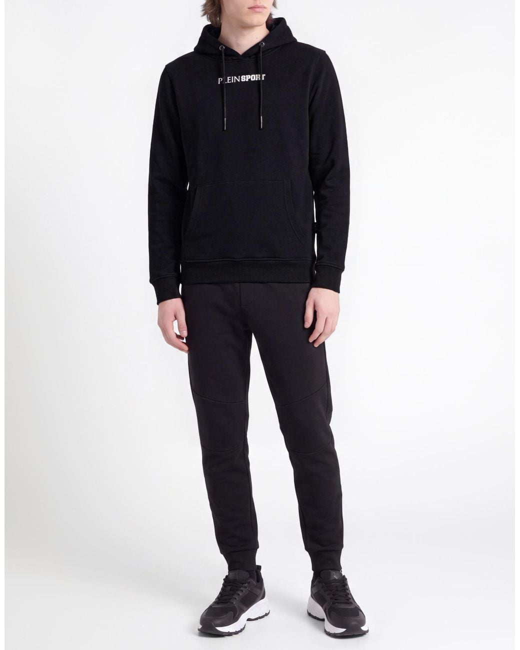 Philipp Plein Black Sweatshirt Cotton for men