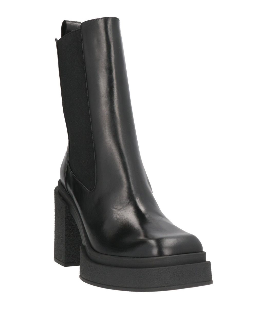 NODALETO Black Ankle Boots