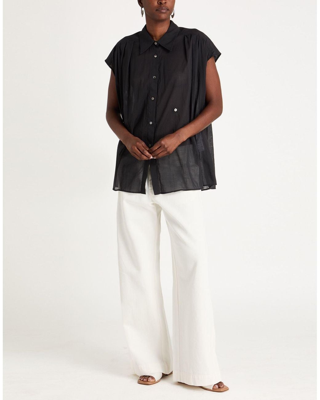 Department 5 Black Shirt Cotton