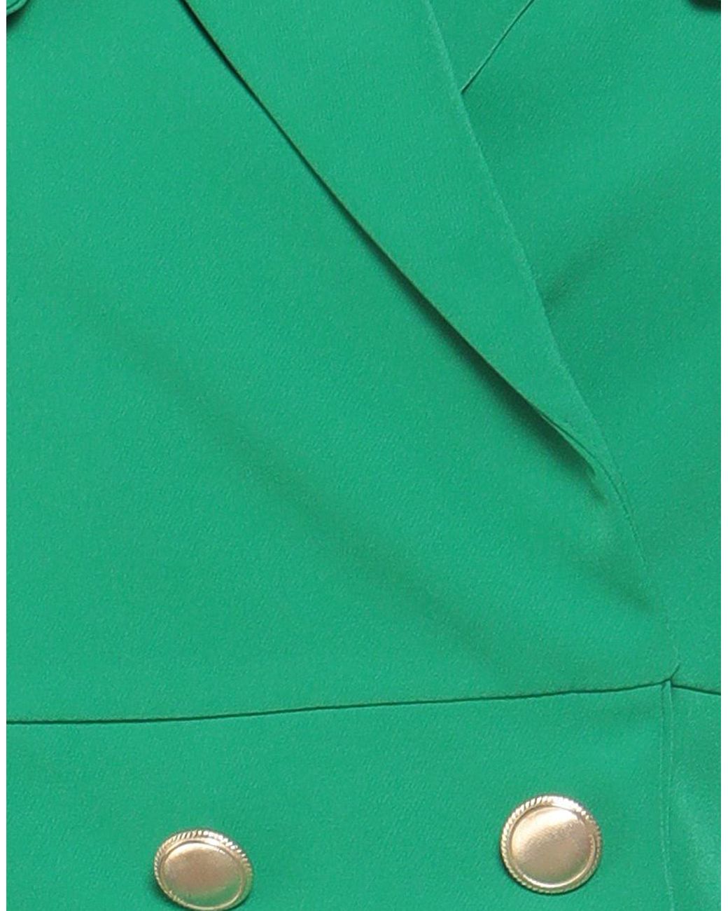 Liu Jo Green Blazer Polyester, Elastane