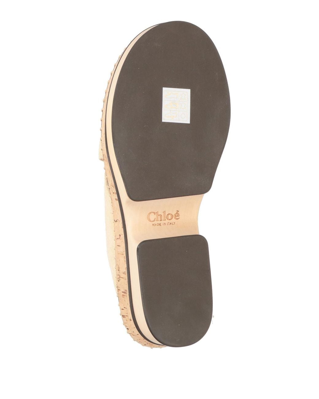 Chloé Natural Sandals Leather