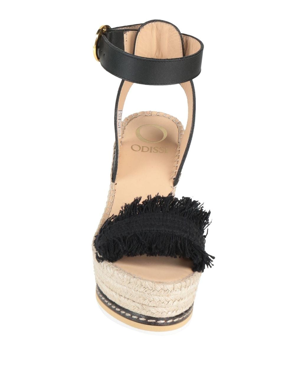 Odissi Natural Espadrilles Cotton, Leather