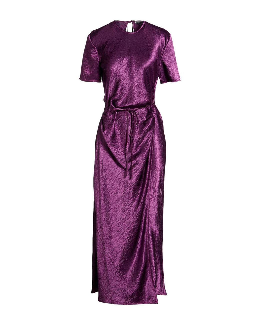 Acne Purple Maxi Dress