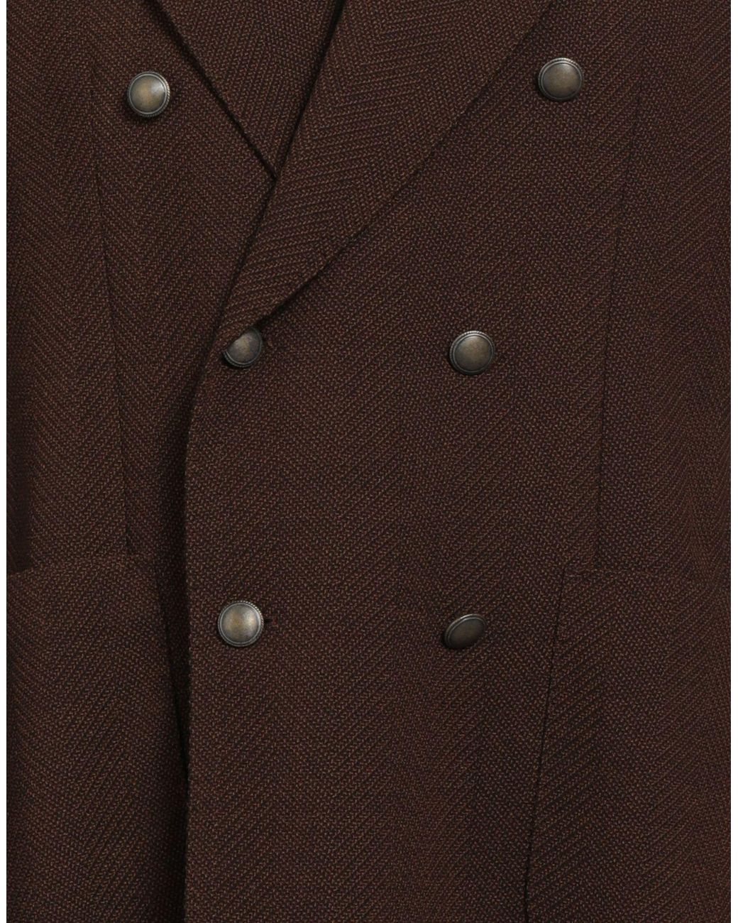 BRERAS Milano Brown Blazer for men