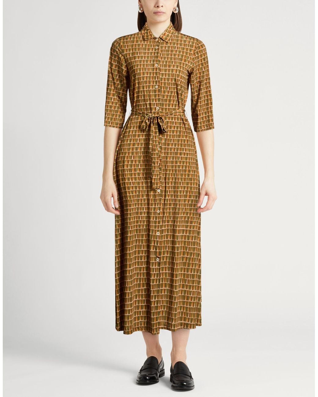 Robe Midi Caliban en coloris Natural