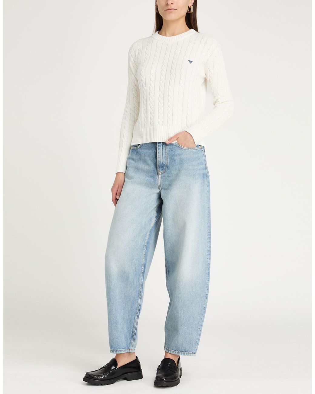 Fred Mello White Jumper