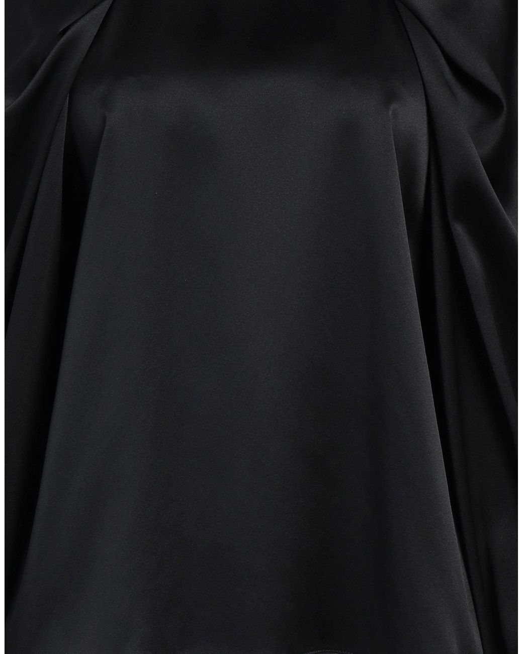 Max Mara Black Top Silk