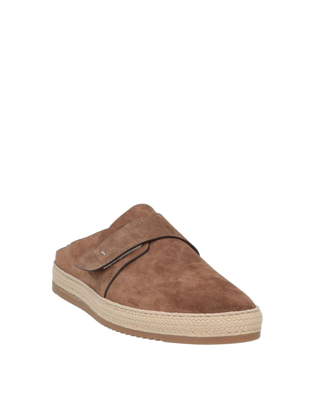Eleventy Brown Mules & Clogs Leather for men