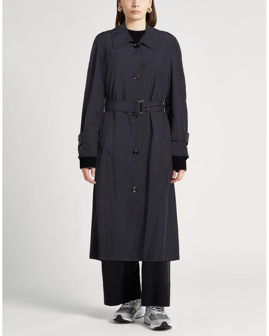 Moorer Blue Overcoats & Trench Coats