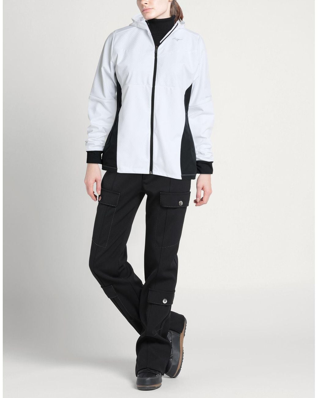 Mizuno White Jacket Polyester
