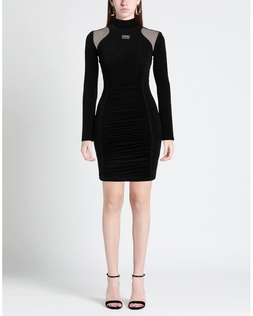 Versace Jeans Couture Black Mini Dress