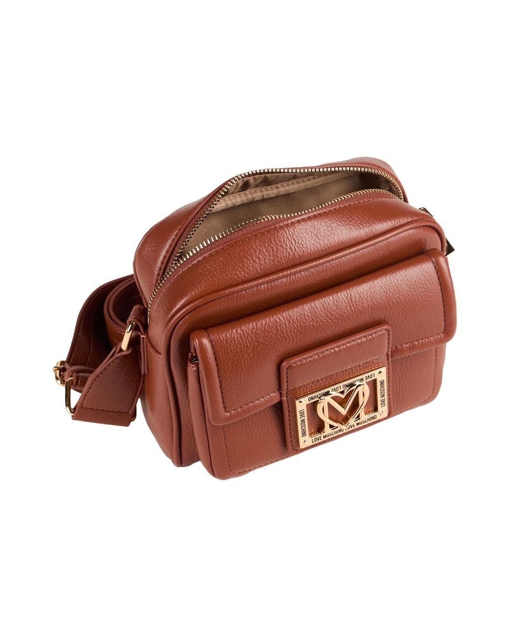 Love Moschino Brown Cross-Body Bag