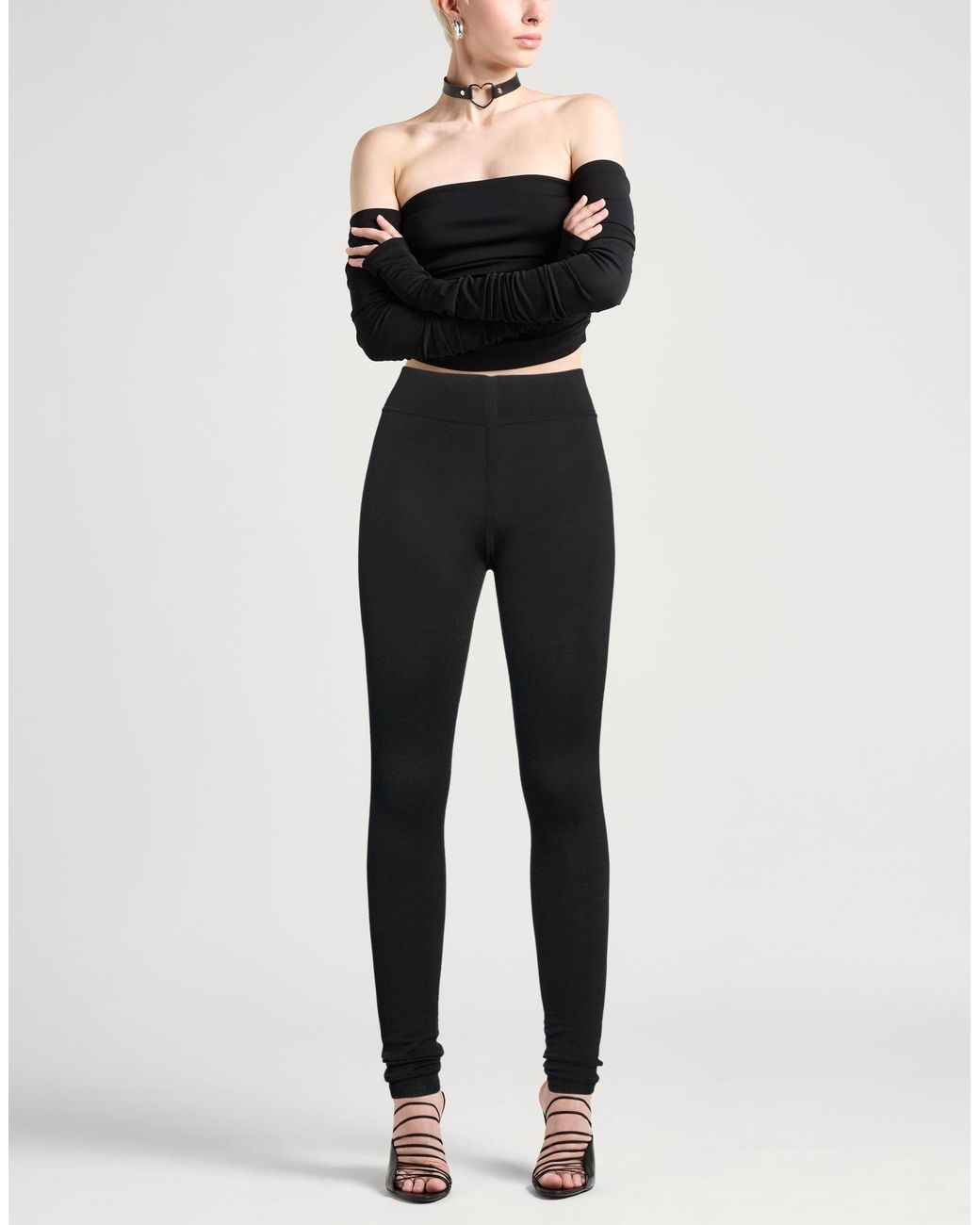 Rick Owens Black Leggings