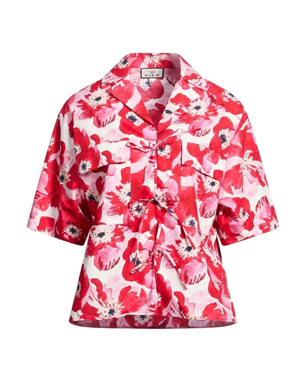 Paul & Joe Red Fuchsia Shirt Cotton