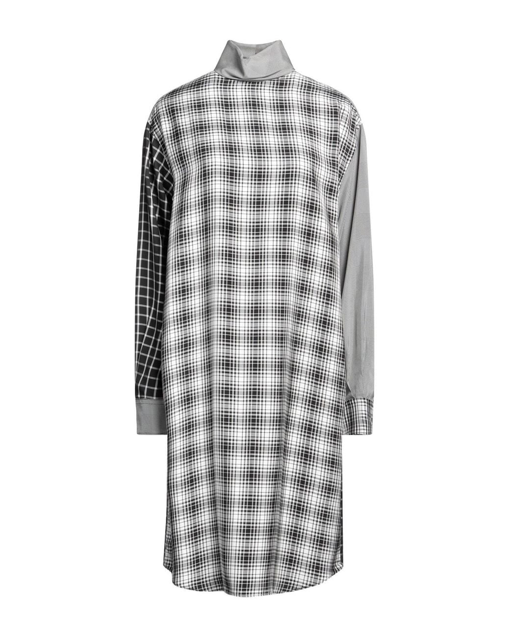 Aspesi Gray Midi Dress
