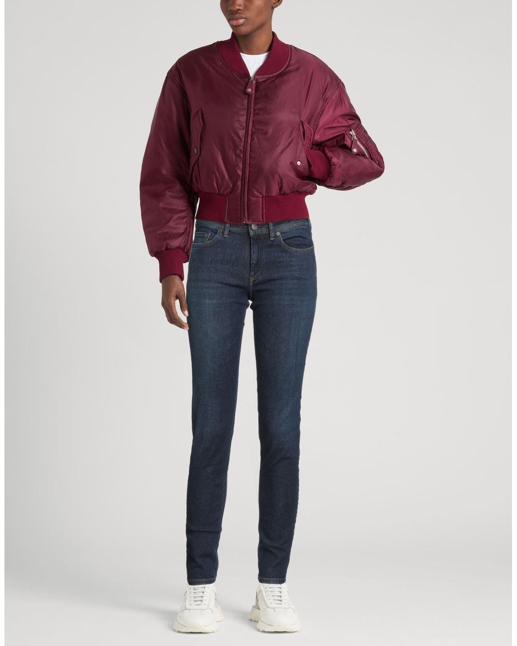 Acne Blue Jeans Cotton, Elastomultiester, Elastane