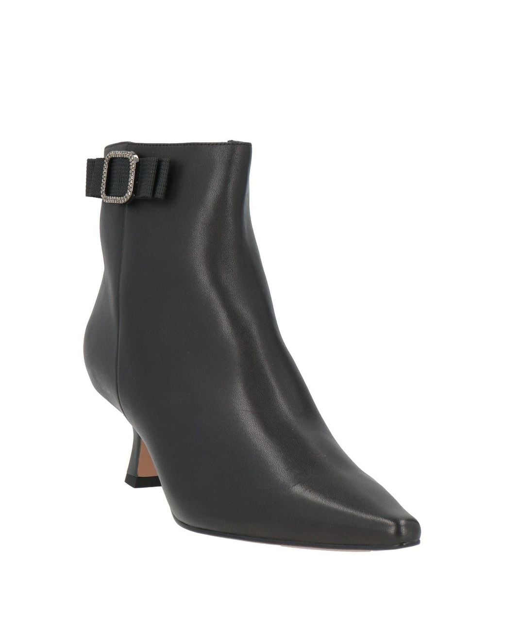 Tosca Blu Black Ankle Boots Leather
