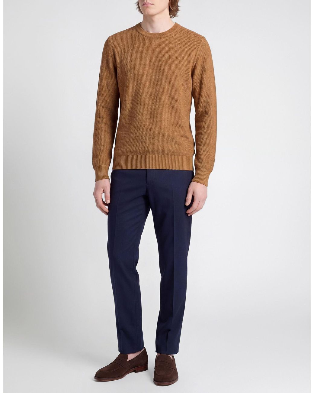 Gran Sasso Brown Jumper for men