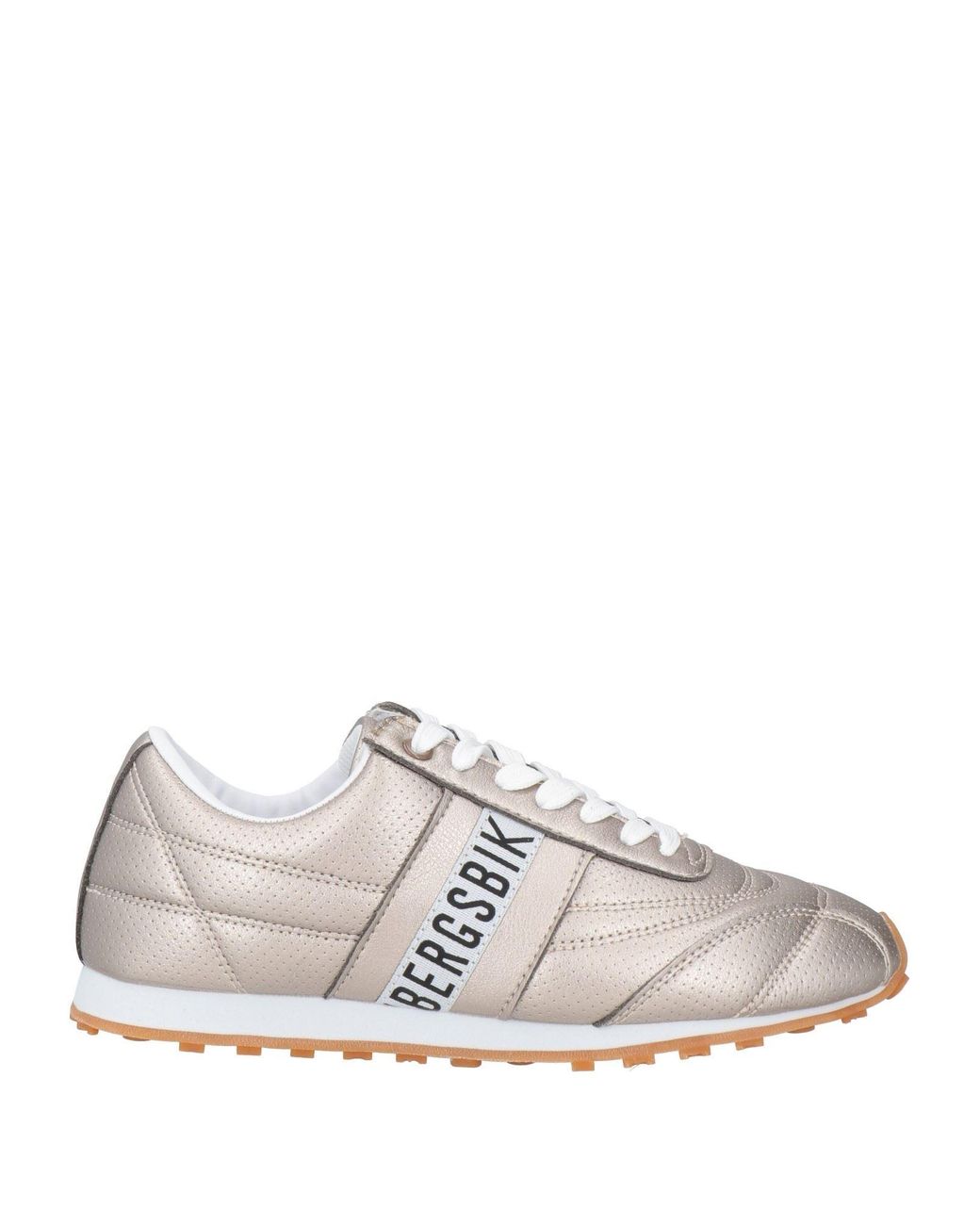 Bikkembergs White Platinum Sneakers Leather
