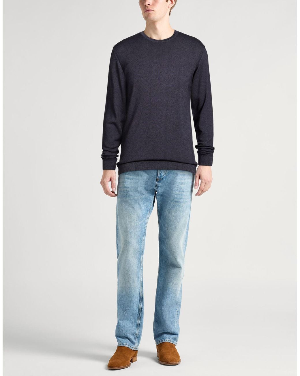 Daniele Fiesoli Blue Jumper for men