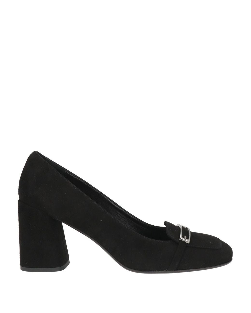 J.A.P. JOSE ANTONIO PEREIRA Black Loafers Textile Fibers