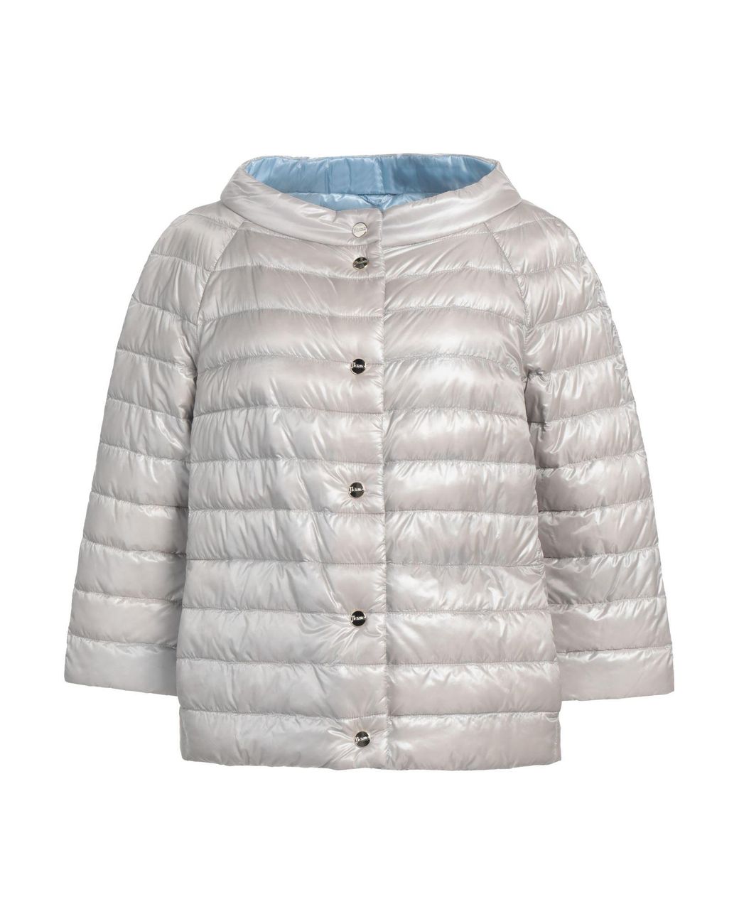 Herno Gray Sand Puffer Polyamide