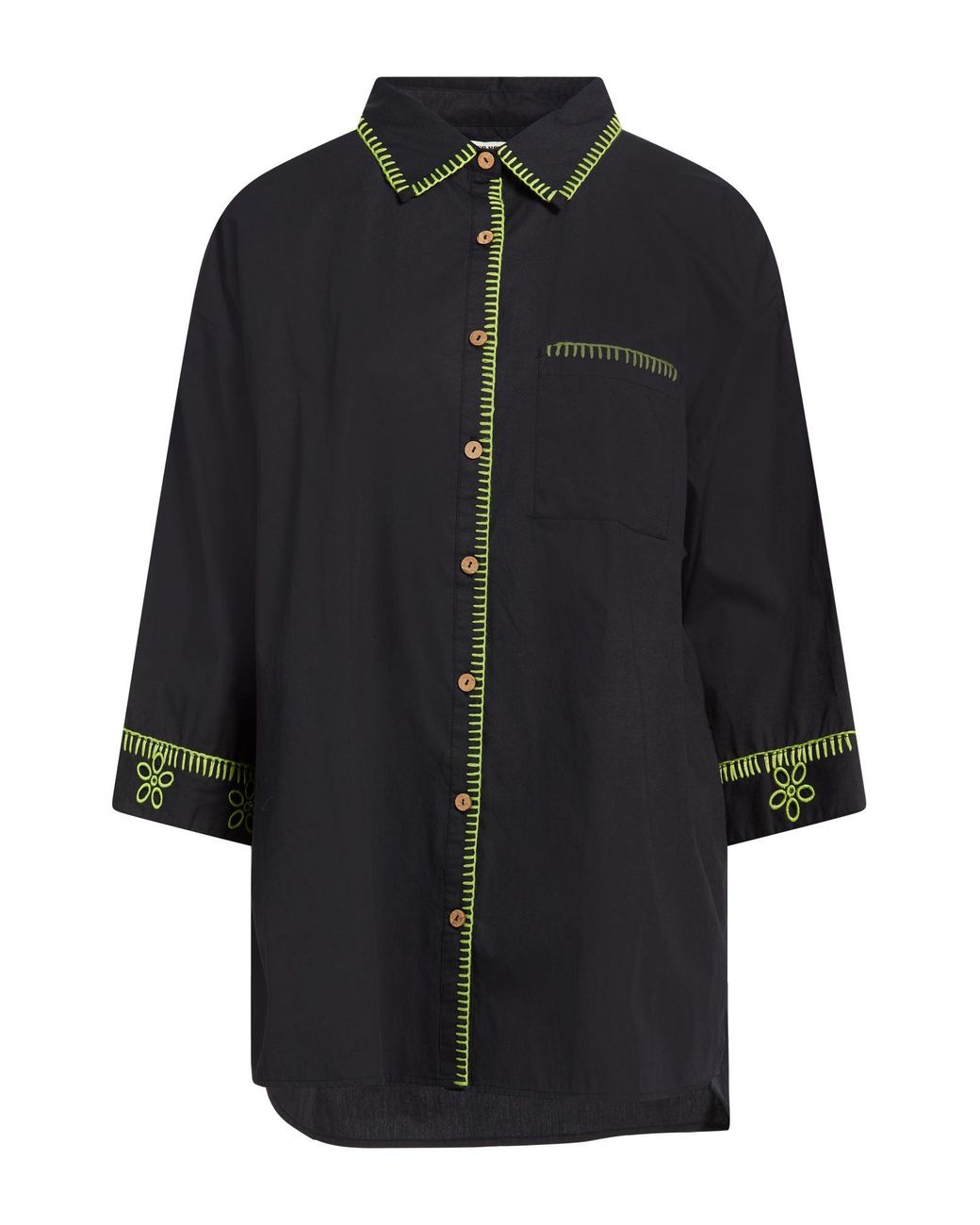 It's Now Cool Black Shirt Cotton