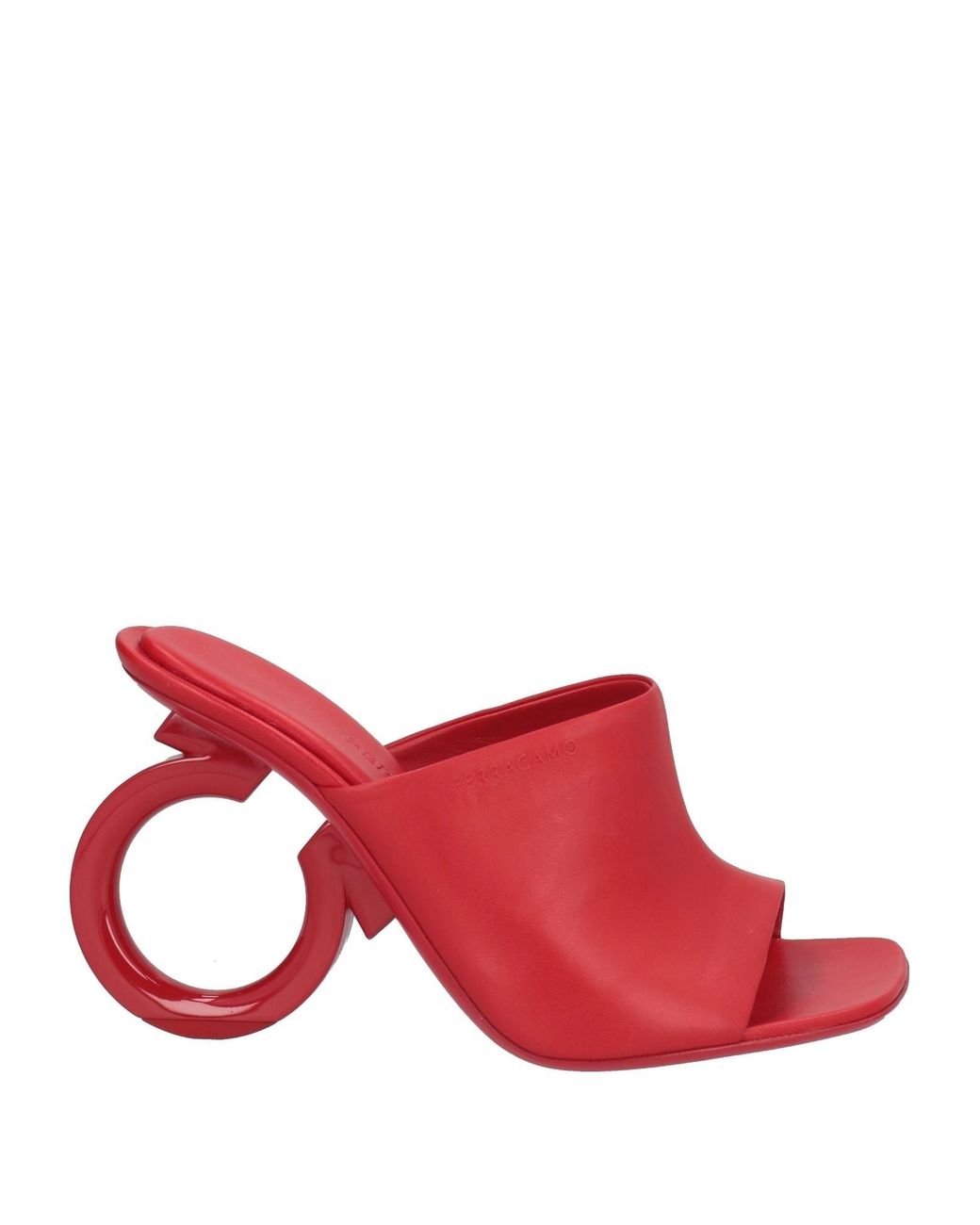 Ferragamo red hotsell sandals