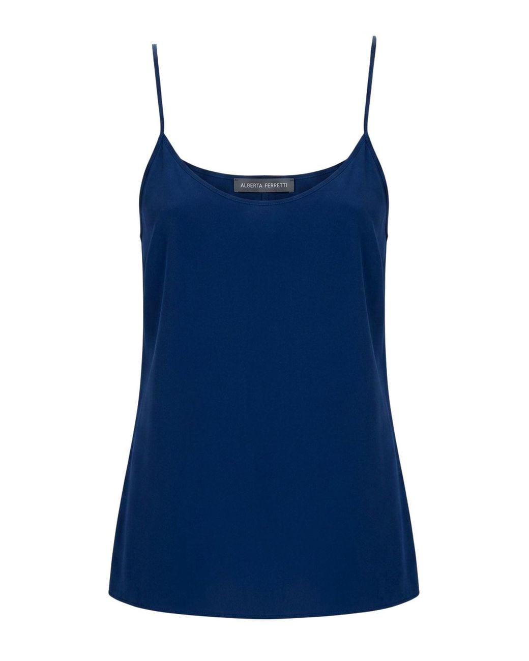 Alberta Ferretti Blue Top