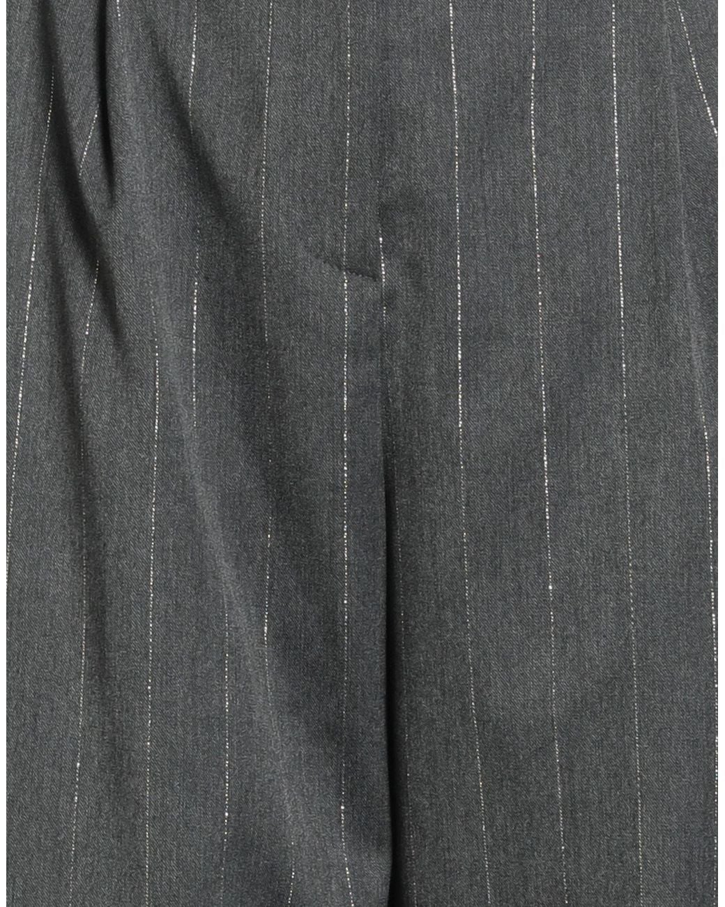 Gaelle Paris Gray Pants Polyester, Rayon, Elastane