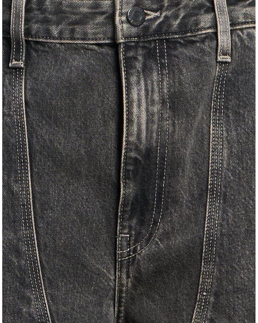 Helmut Lang Gray Jeans Cotton, Polyester