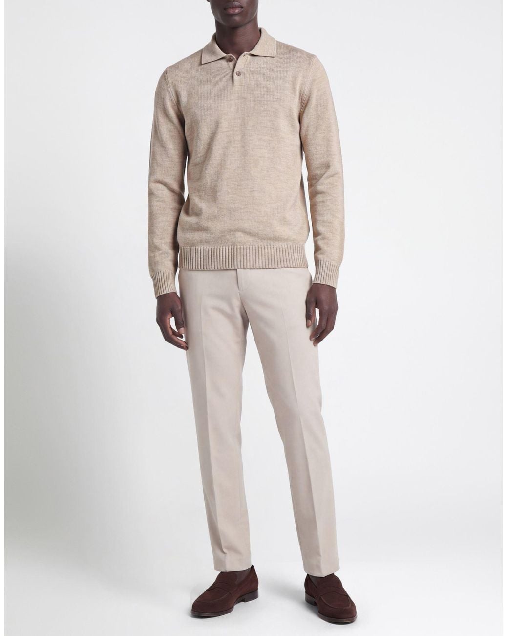 Pullover di Alpha Studio in Natural da Uomo