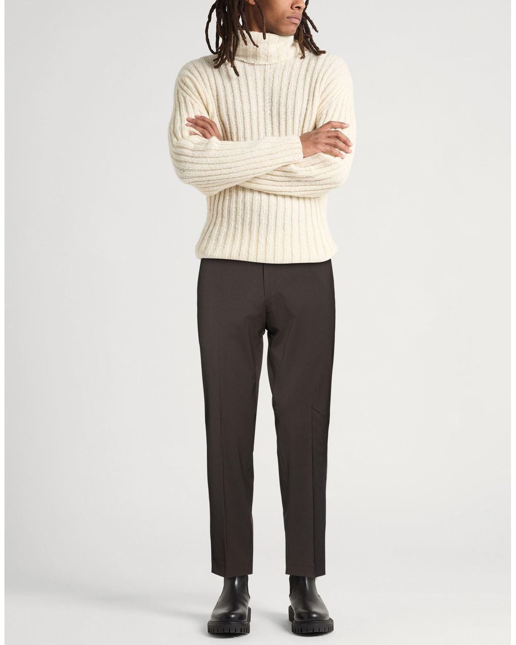 PT Torino Gray Pants for men
