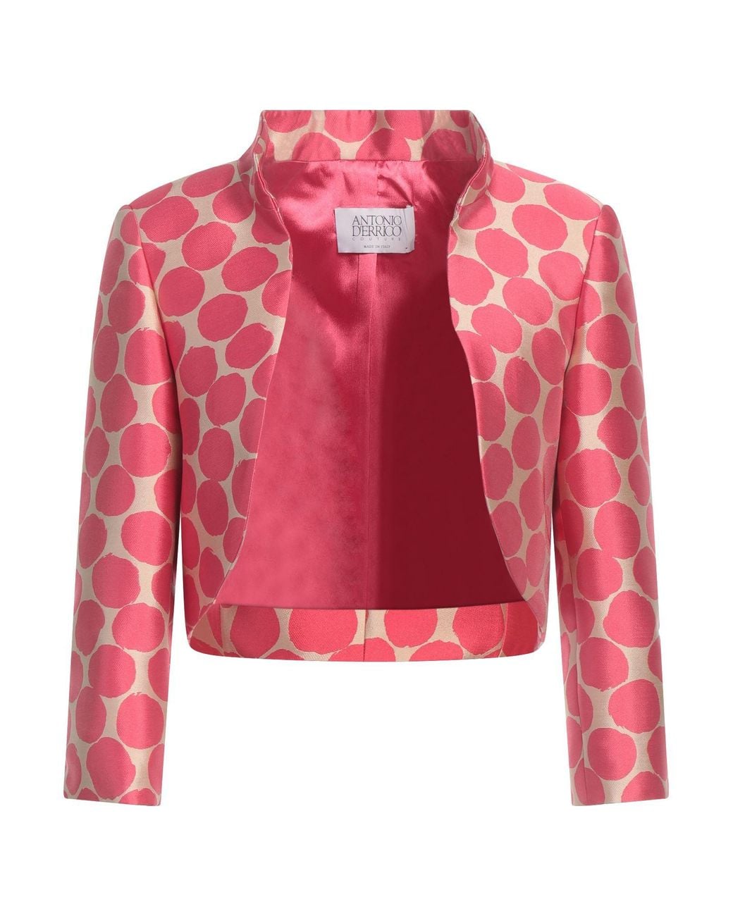 Antonio D'errico Red Jacket Polyester, Nylon