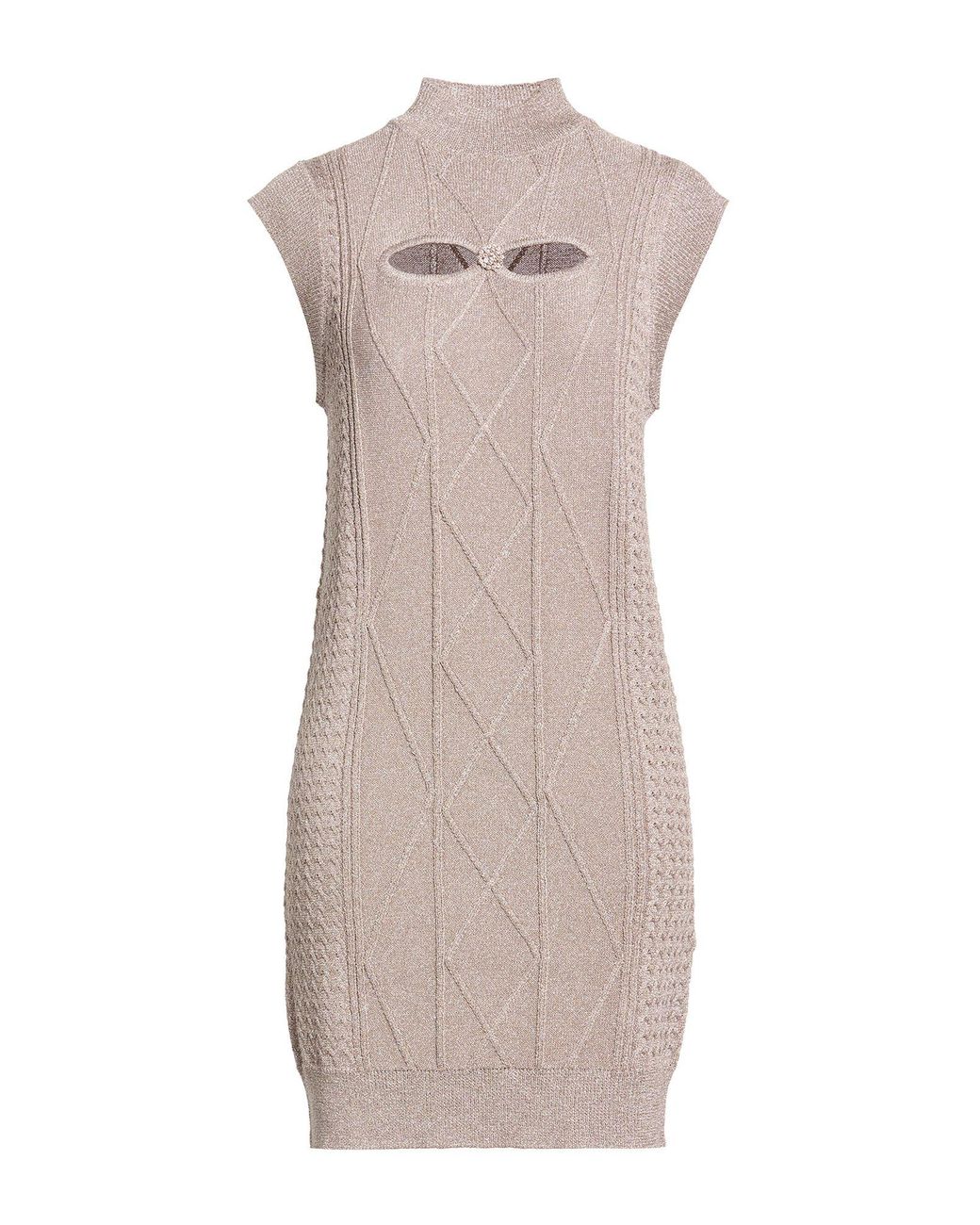 Liu Jo Natural Mini Dresses