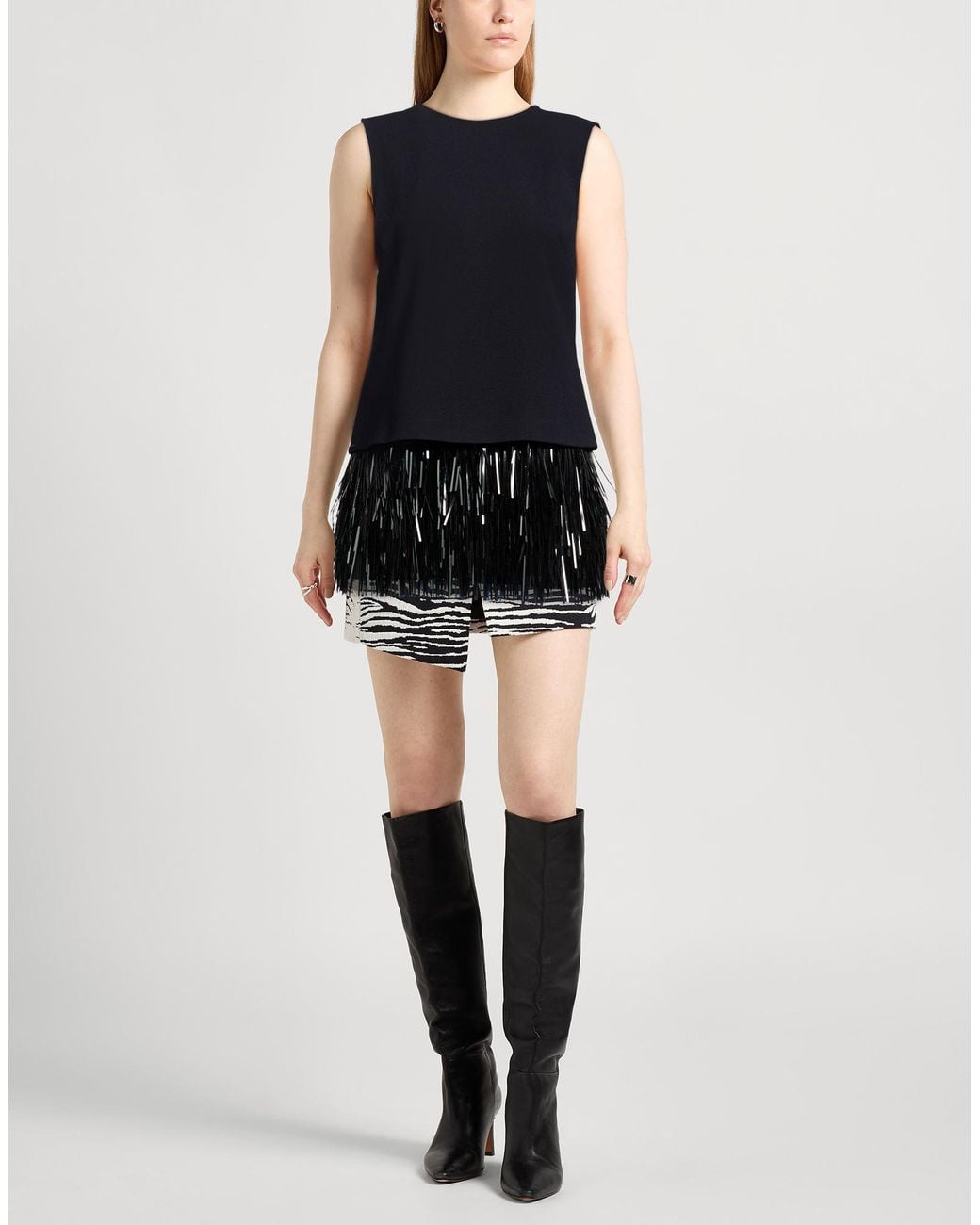 Liviana Conti Black Top