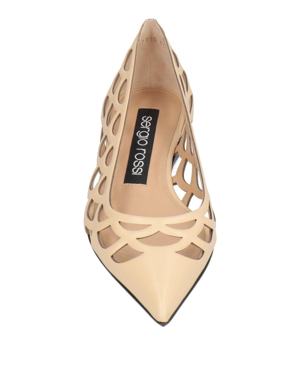 Sergio Rossi Natural Ballet Flats