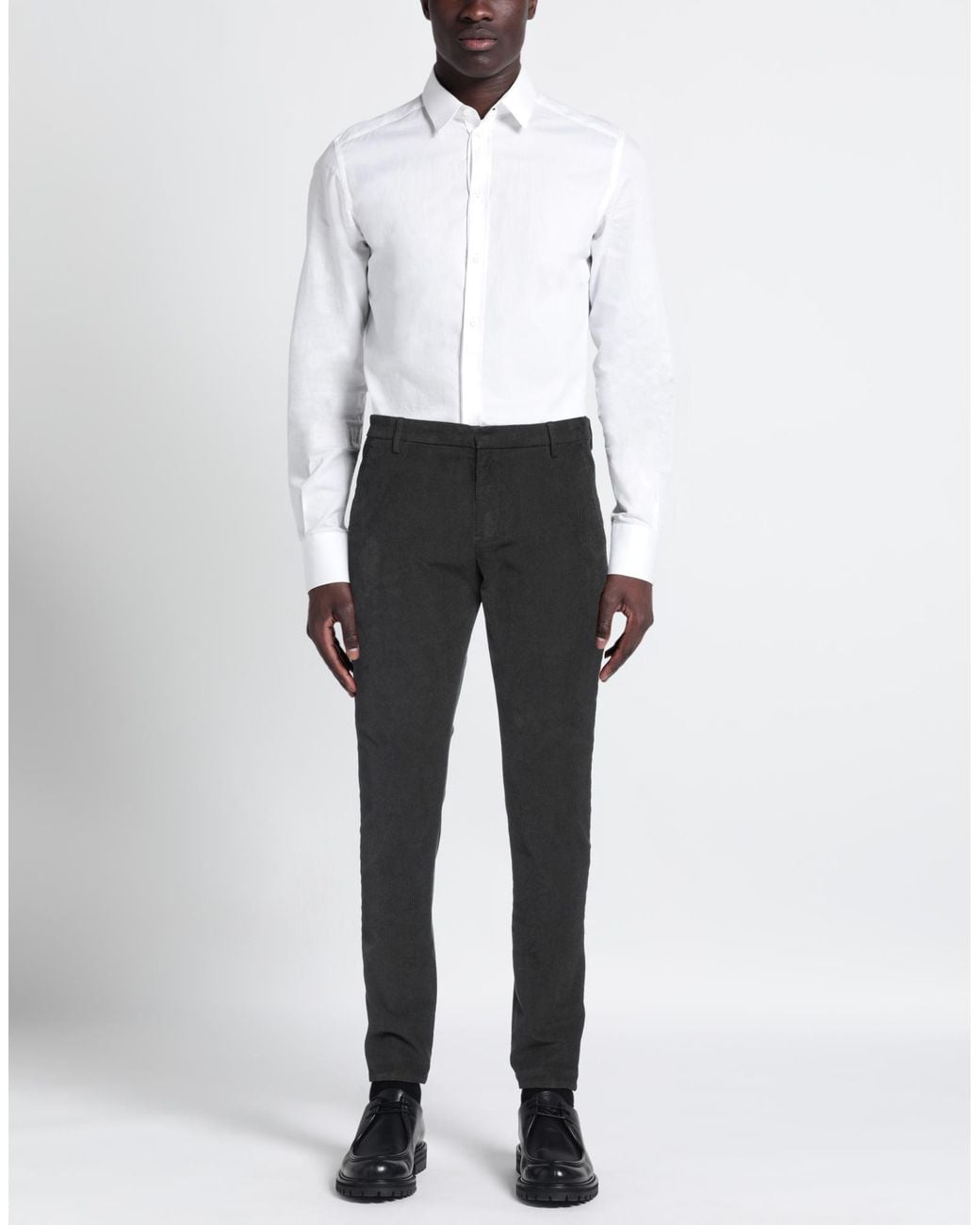 Dondup Gray Trouser for men
