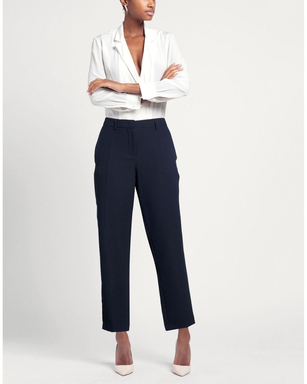 Rsvp Blue Pants Polyester