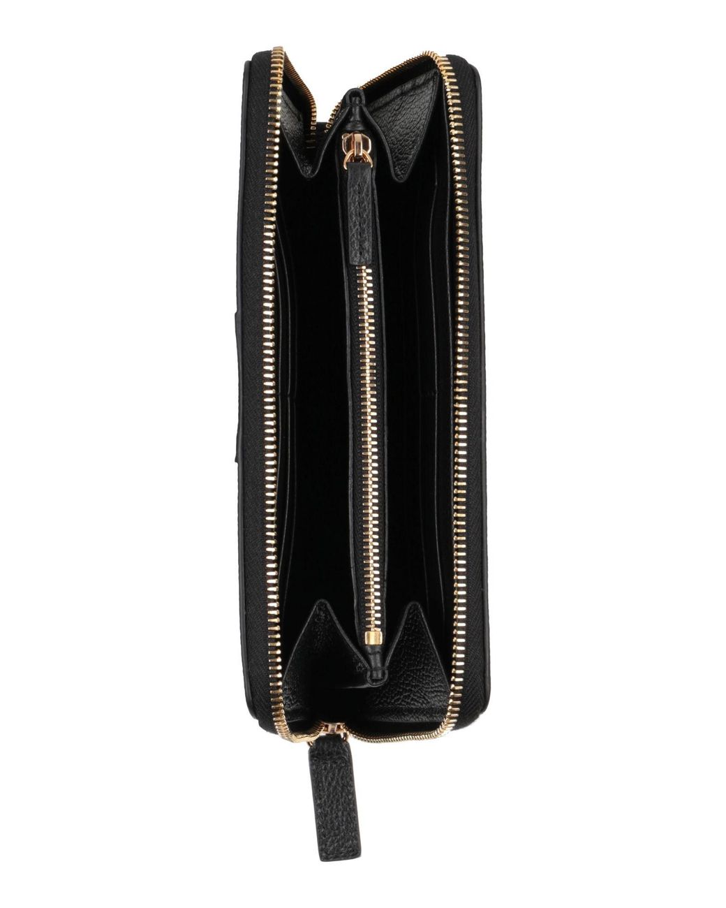 Versace Black Wallet Calfskin