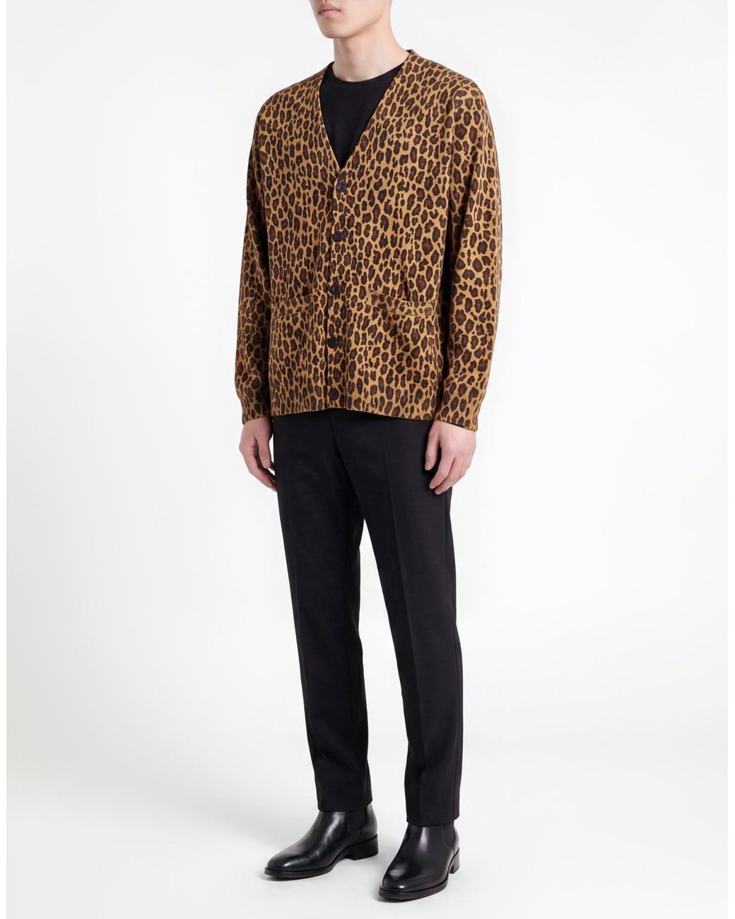 Hysteric Glamour Brown Cardigan for men
