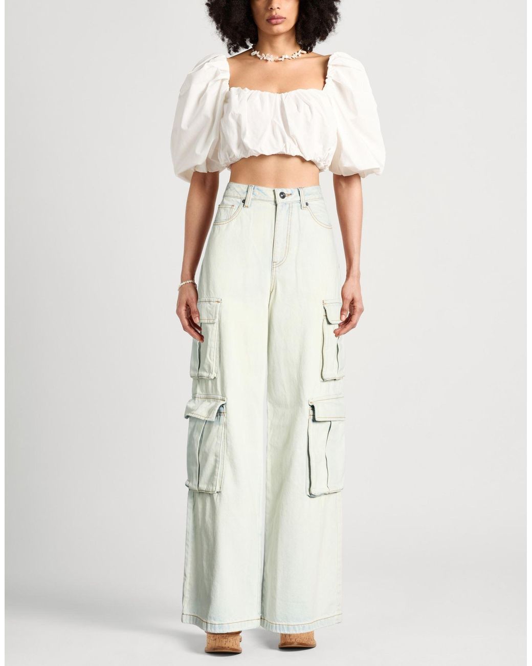Self-Portrait White Jeans