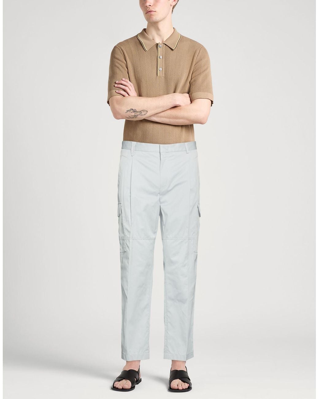 Brioni White Trouser for men