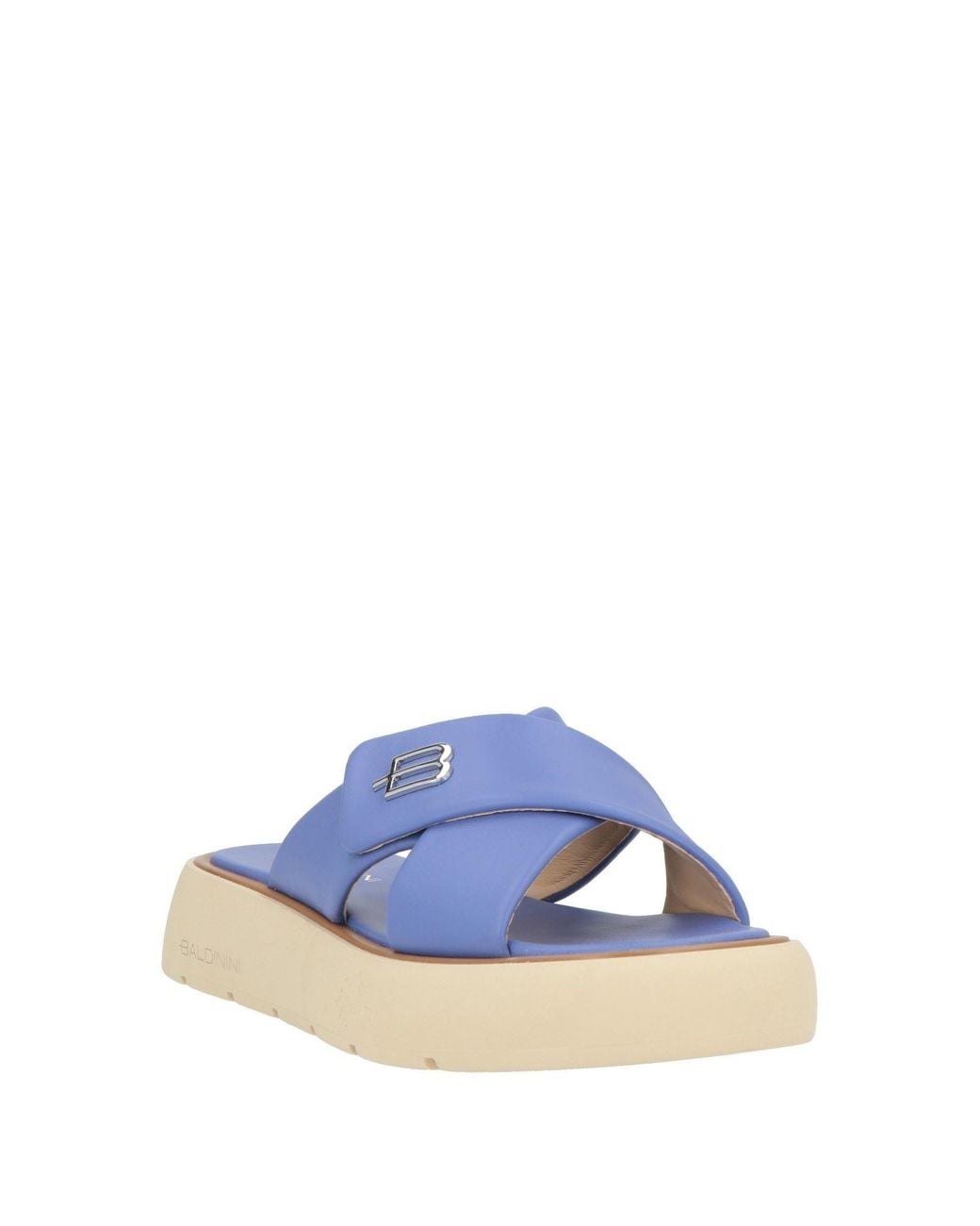Baldinini Blue Sandals Leather