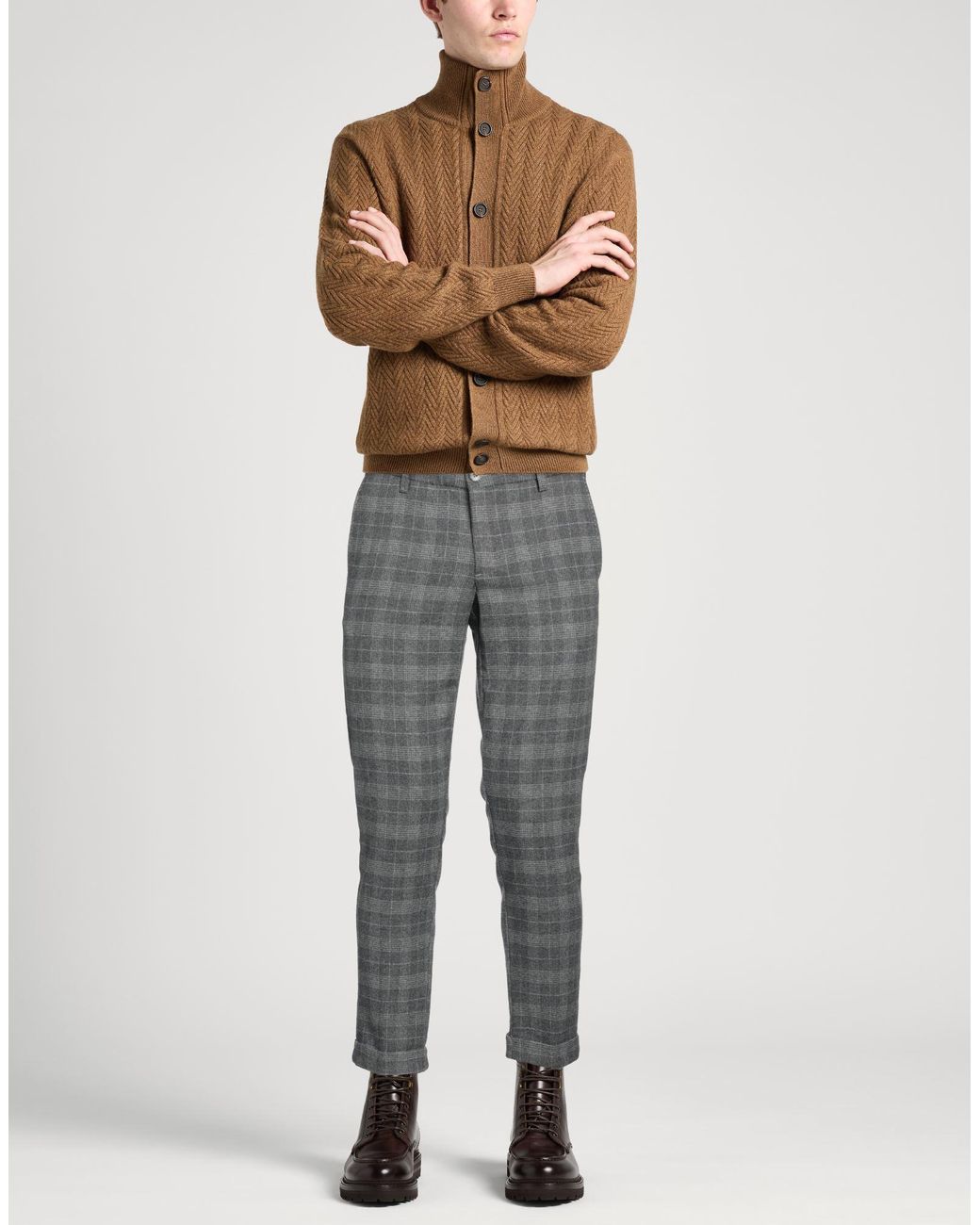 AT.P.CO Gray Trouser for men